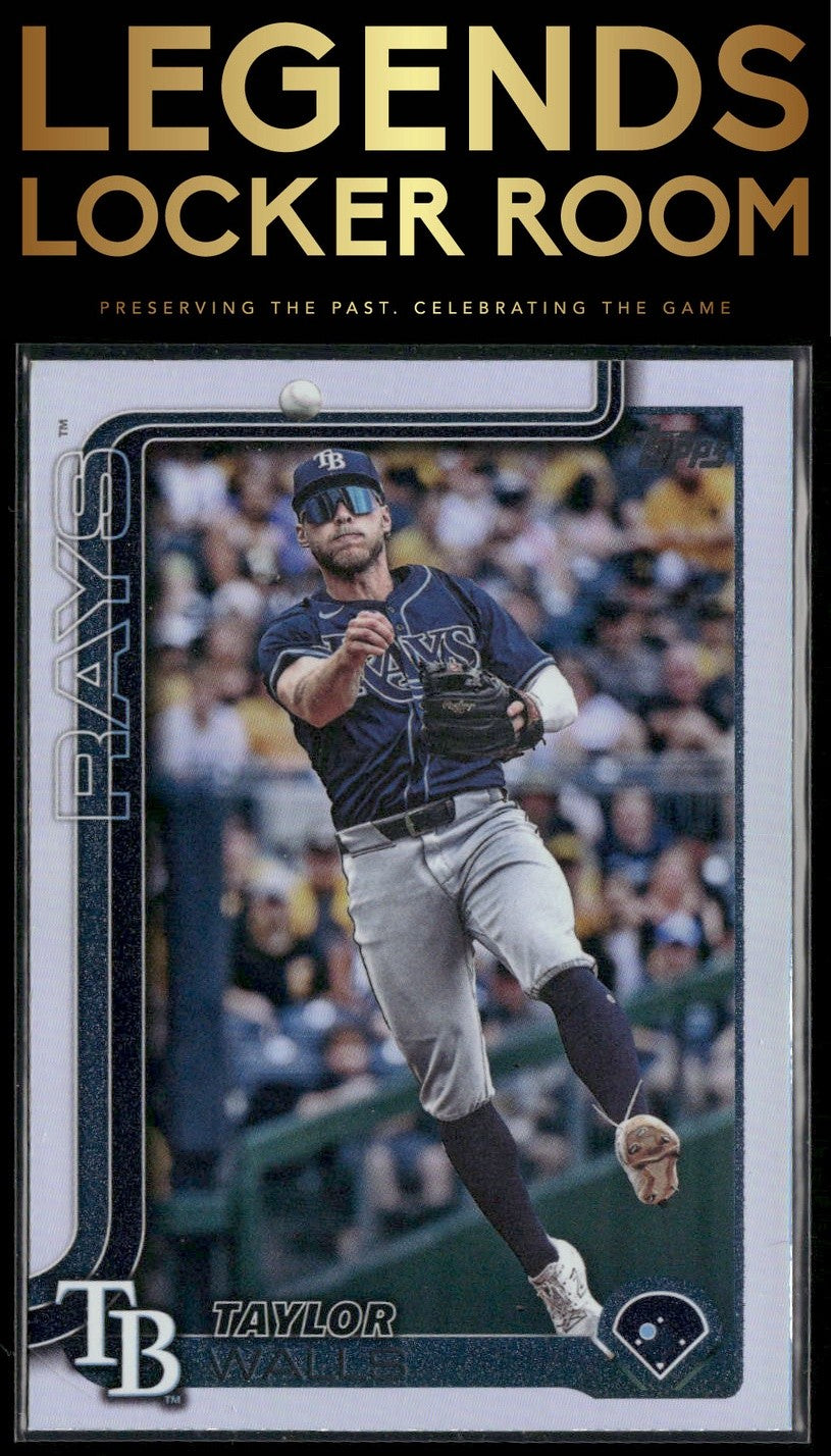 2025 Topps #502 Taylor Walls Rainbow Foil