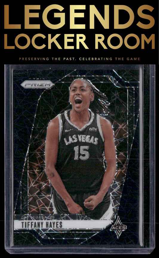 2024 Panini Prizm WNBA #81 Tiffany Hayes Black Velocity Prizms #/39