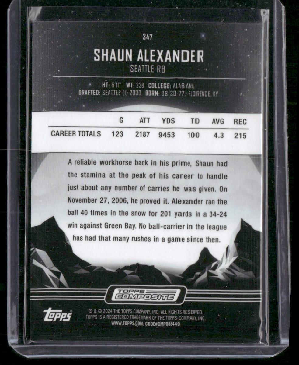 2023 Topps Composite #347 Shaun Alexander