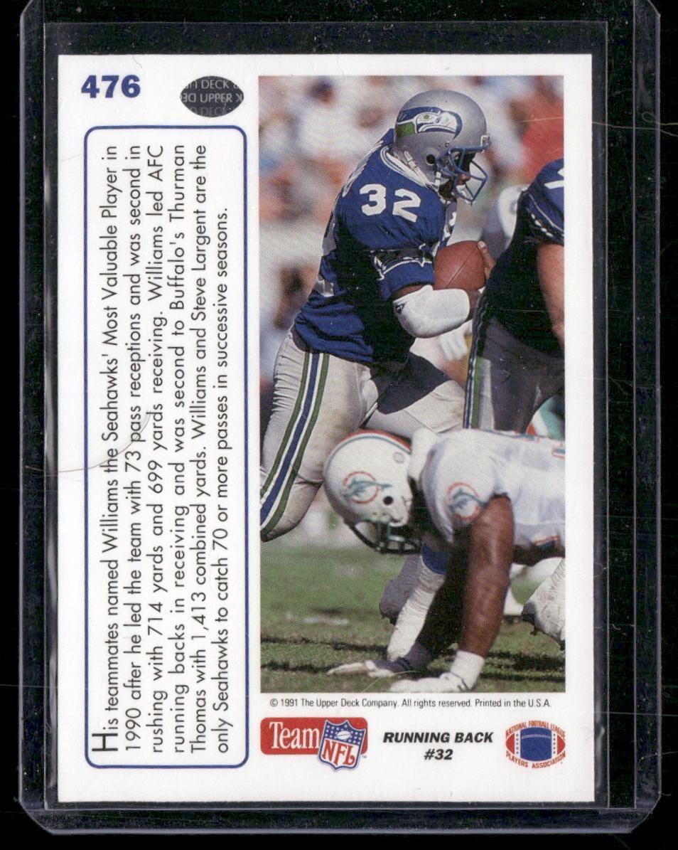 1991 Upper Deck #476 John L. Williams