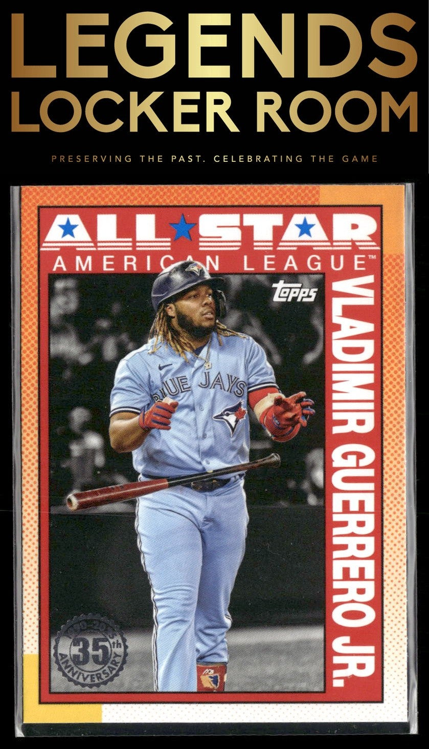 2025 Topps Vladimir Guerrero Jr. 1990 Topps Baseball 35th Anniversary All-Stars