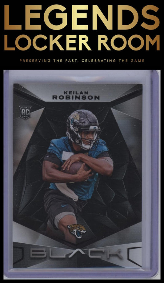 2024 Panini Black #161 Keilan Robinson