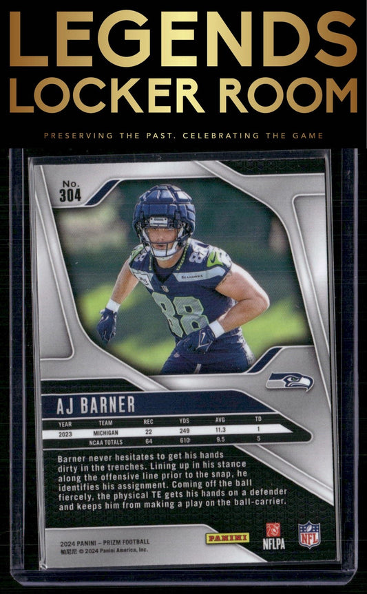 2024 Panini Prizm #304 AJ Barner