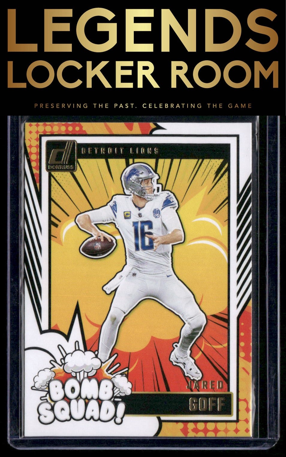 2024 Donruss #17 Jared Goff Bomb Squad