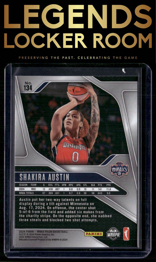 2024 Panini Prizm WNBA #134 Shakira Austin