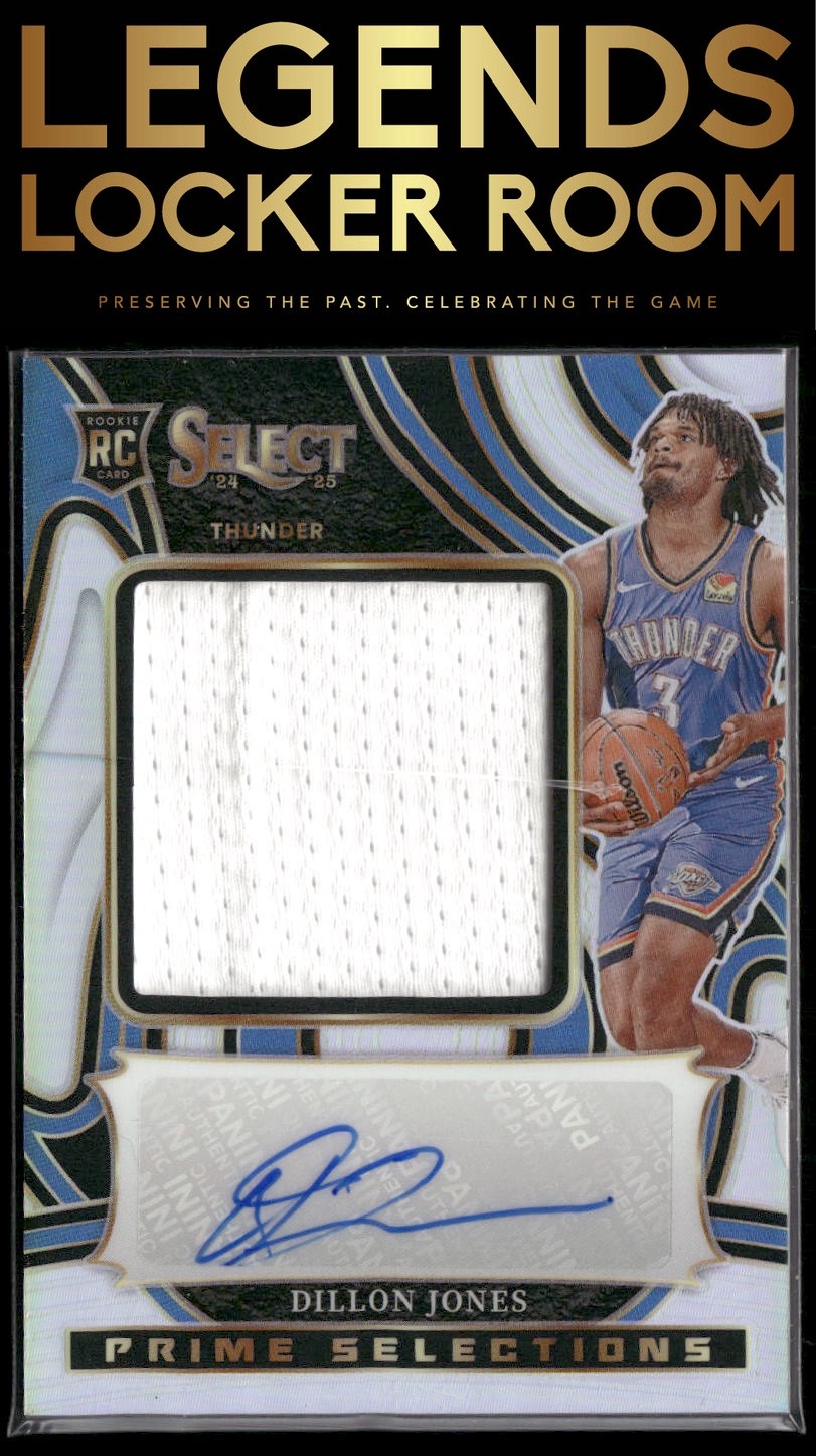 2024-25 Panini Select #pss-dil Dillon Jones Prime Selections /99
