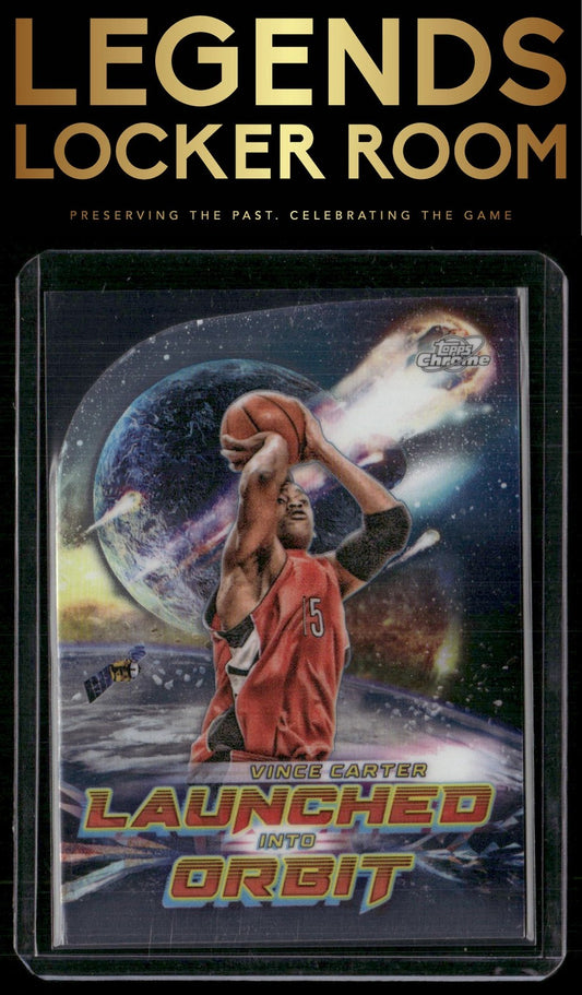 2023-24 Topps Chrome Cosmic #LIO-22 Vince Carter Launched Into Orbit
