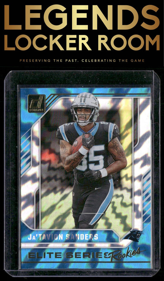 2024 Donruss #6 Ja'Tavion Sanders The Elite Series Rookies