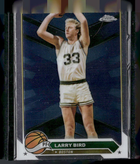 2023-24 Topps Chrome #175 Larry Bird