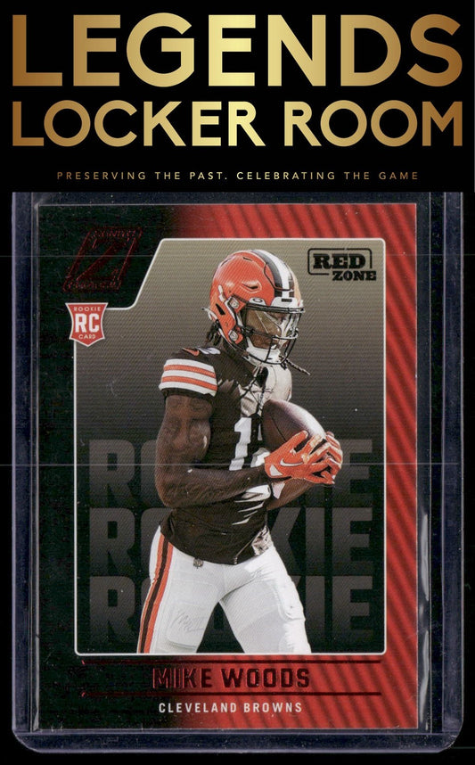 2022 Zenith #196 Mike Woods Red Zone