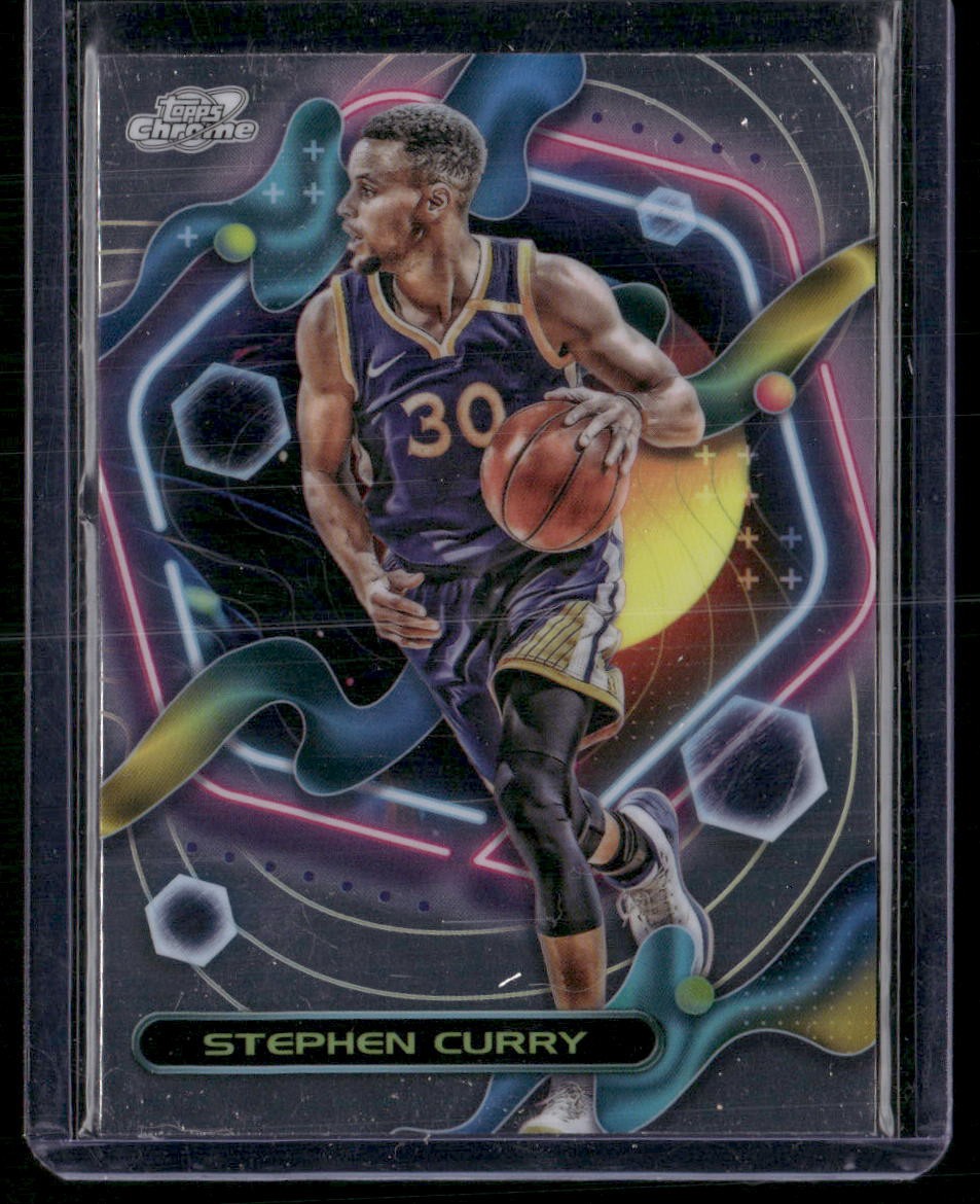 2023-24 Topps Chrome Cosmic #118 Stephen Curry
