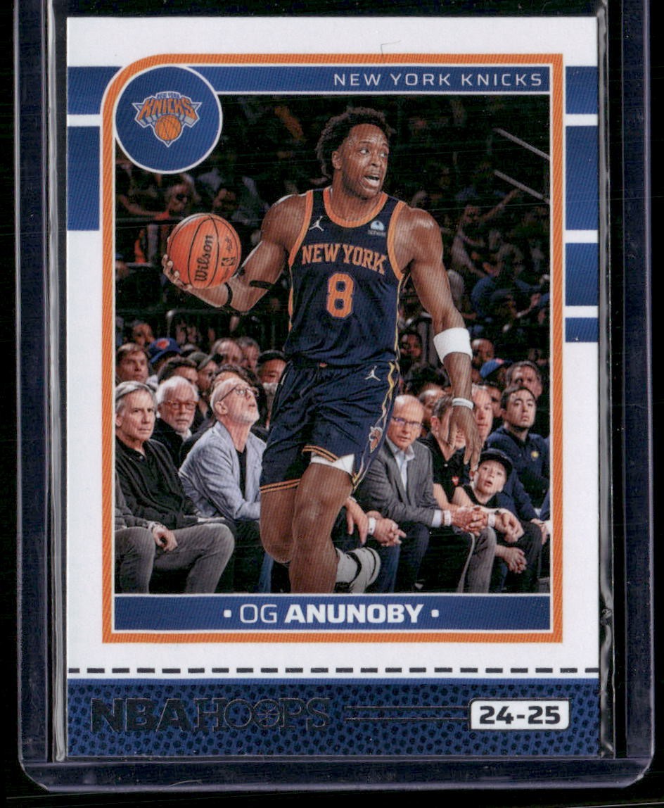 2024-25 Hoops #124 OG Anunoby