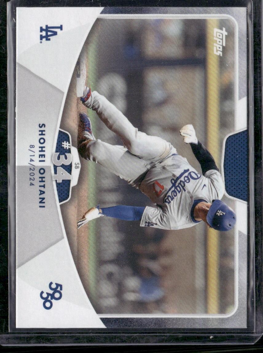 2024 Topps 50/50: Shohei Ohtani #34 Shohei Ohtani SB