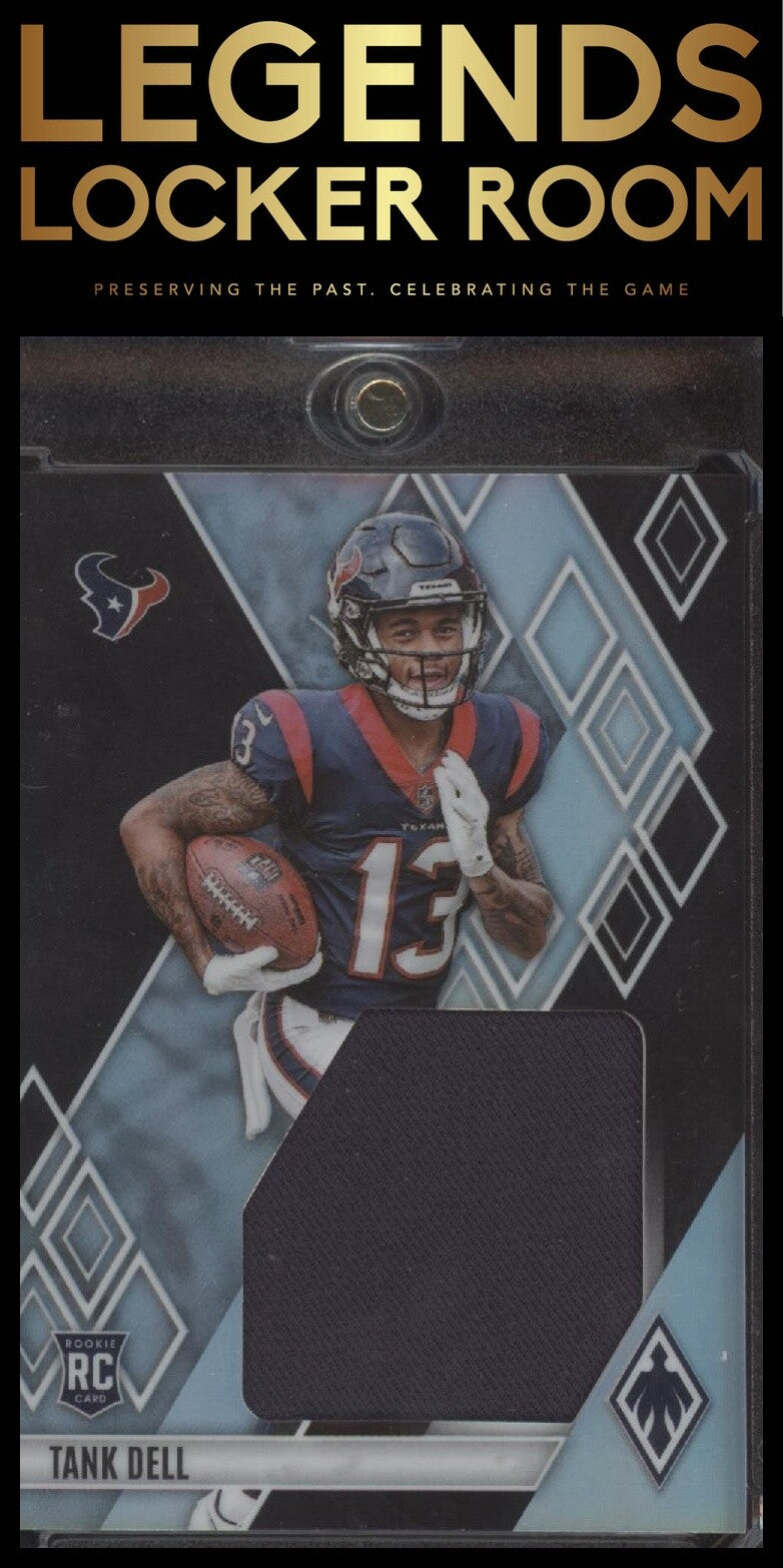 2023 Panini Phoenix #RJM-TD Tank Dell Rookie Jumbo Memorabilia #/199