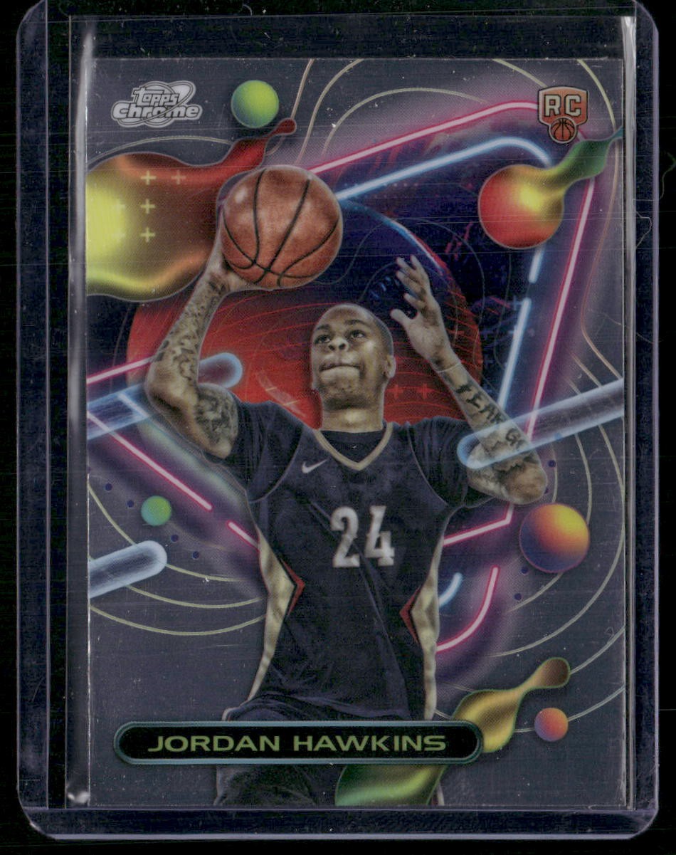 2023-24 Topps Chrome Cosmic #163 Jordan Hawkins