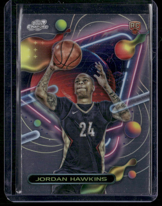 2023-24 Topps Chrome Cosmic #163 Jordan Hawkins