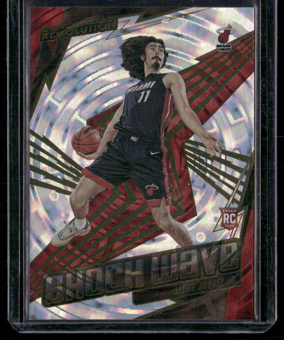 2023-24 Panini Revolution #7 Jaime Jaquez Jr. Shock Wave Fractal