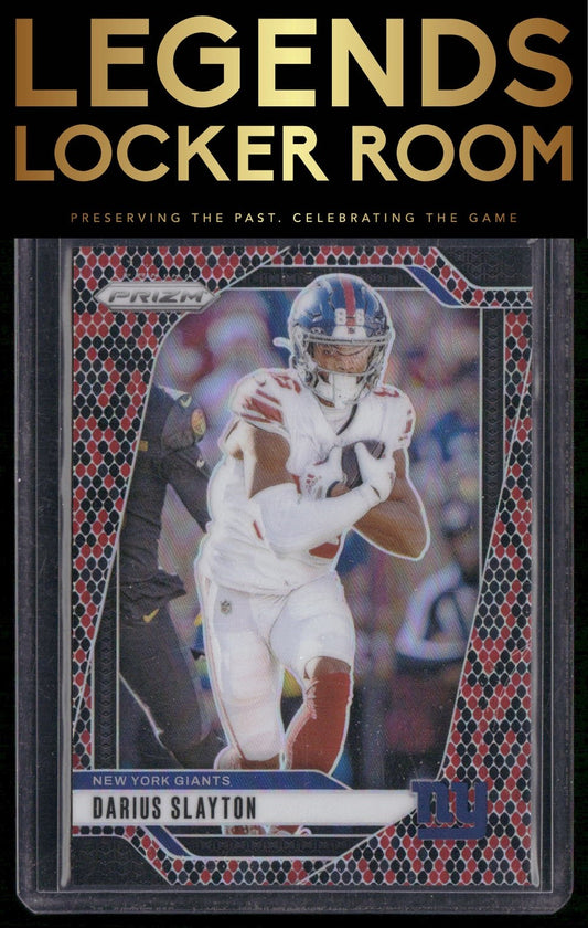 2024 Panini Prizm #214 Darius Slayton Snakeskin