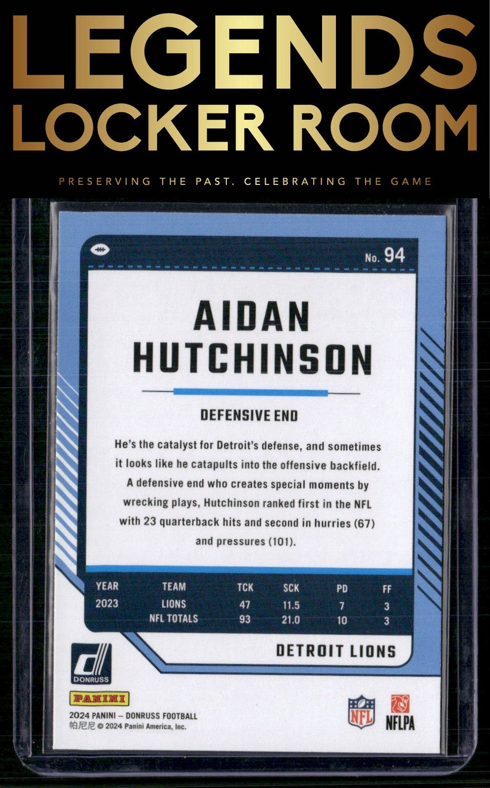 2024 Donruss #94 Aidan Hutchinson