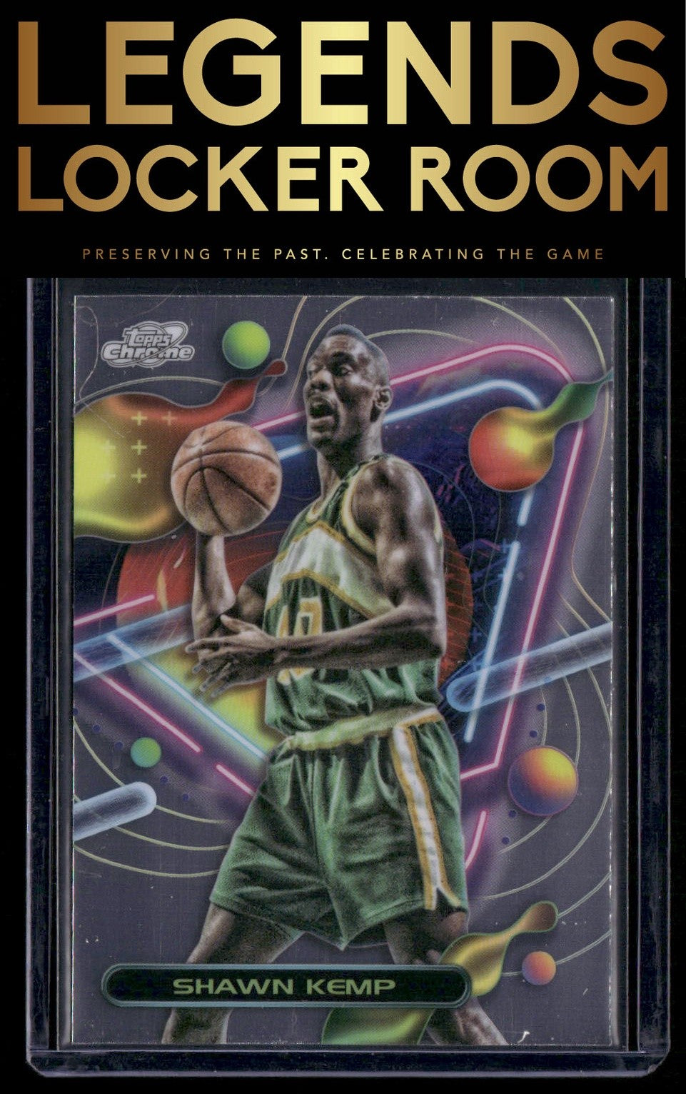 2023-24 Topps Chrome Cosmic #88 Shawn Kemp