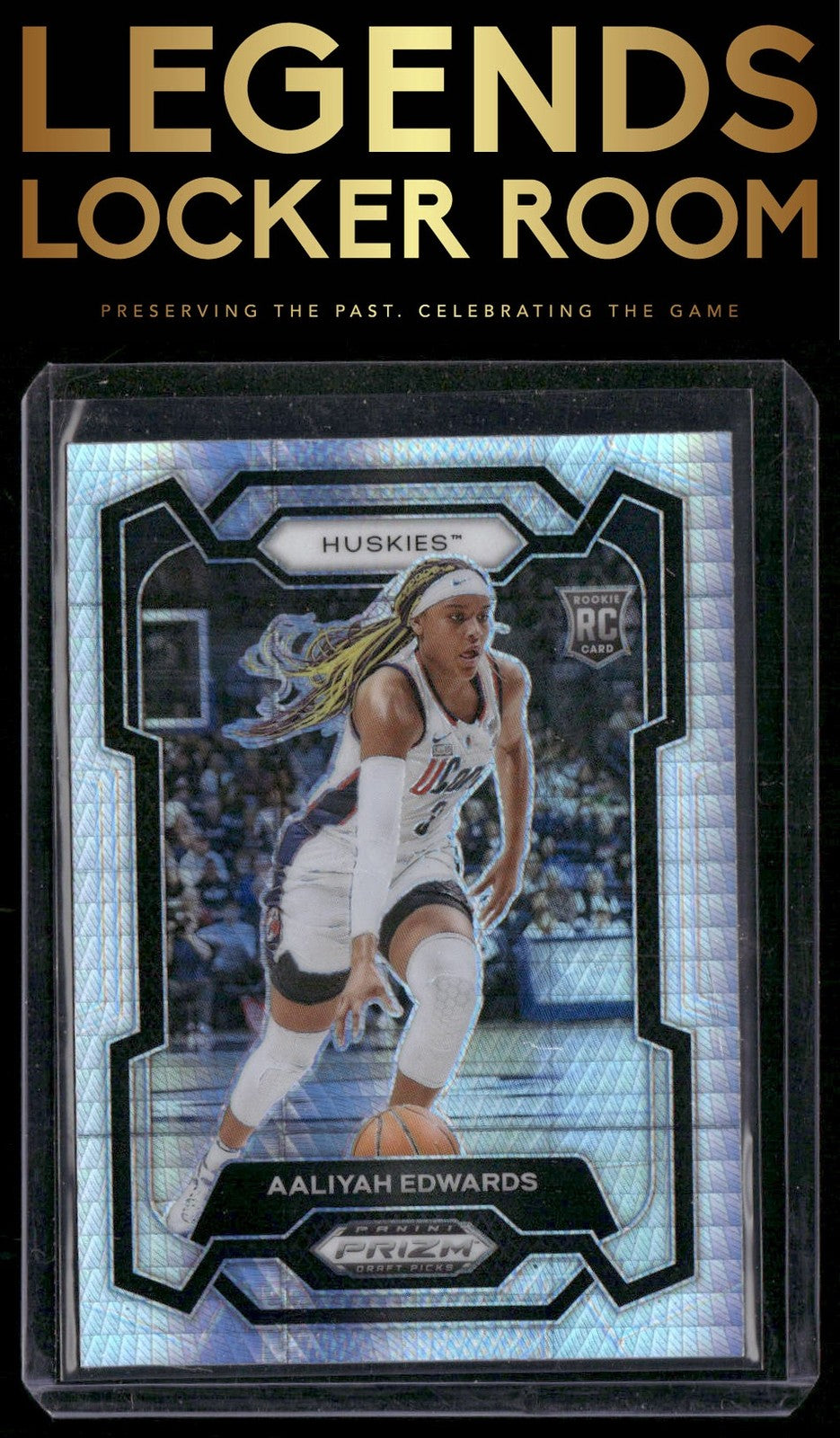 2024 Panini Prizm Draft Picks #3 Aaliyah Edwards Prizms Hyper