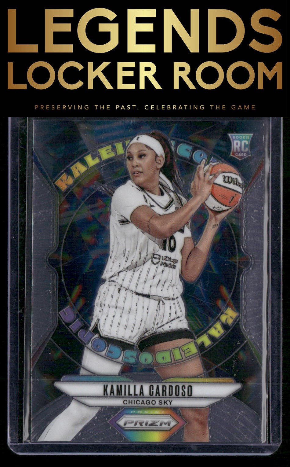 2024 Panini Prizm WNBA #4 Kamilla Cardoso Kaleidoscopic