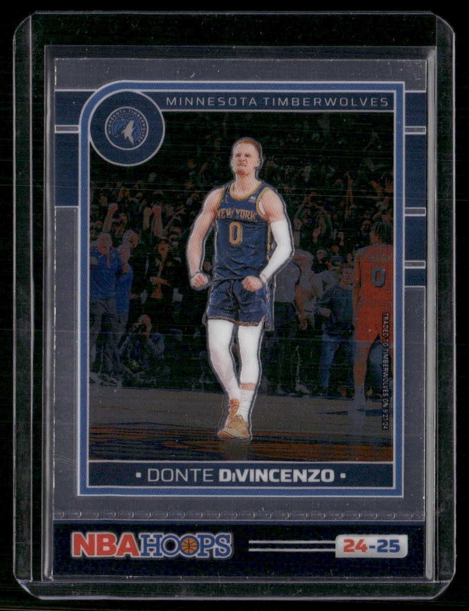 2024-25 Hoops #51 Donte DiVincenzo Premium Prizms Silver