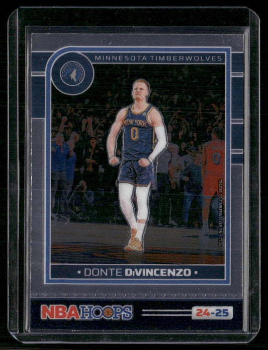 2024-25 Hoops #51 Donte DiVincenzo Premium Prizms Silver
