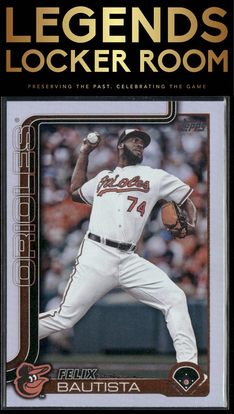 2025 Topps #423 Felix Bautista Rainbow Foil