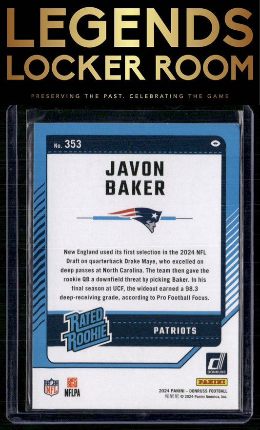 2024 Donruss #353 Javon Baker