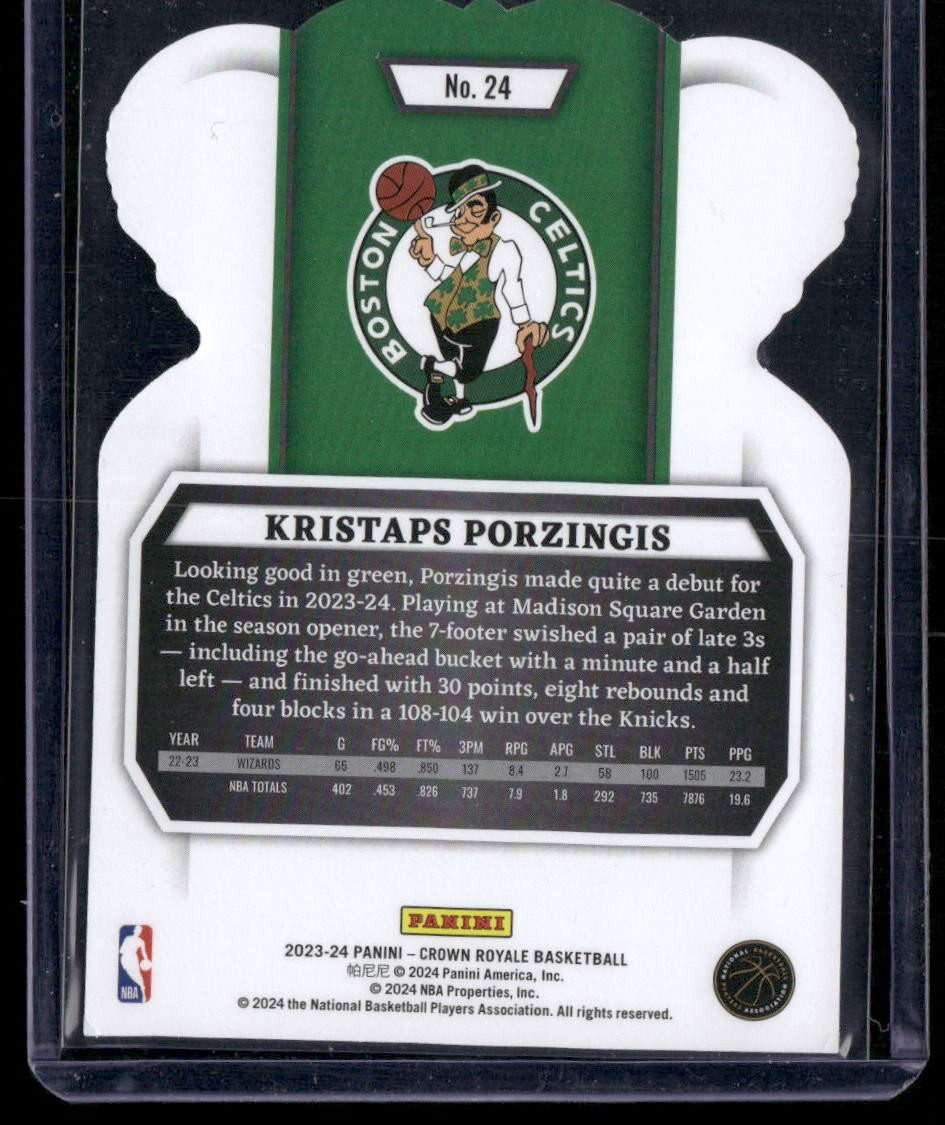 2023-24 Panini Crown Royale #24 Kristaps Porzingis