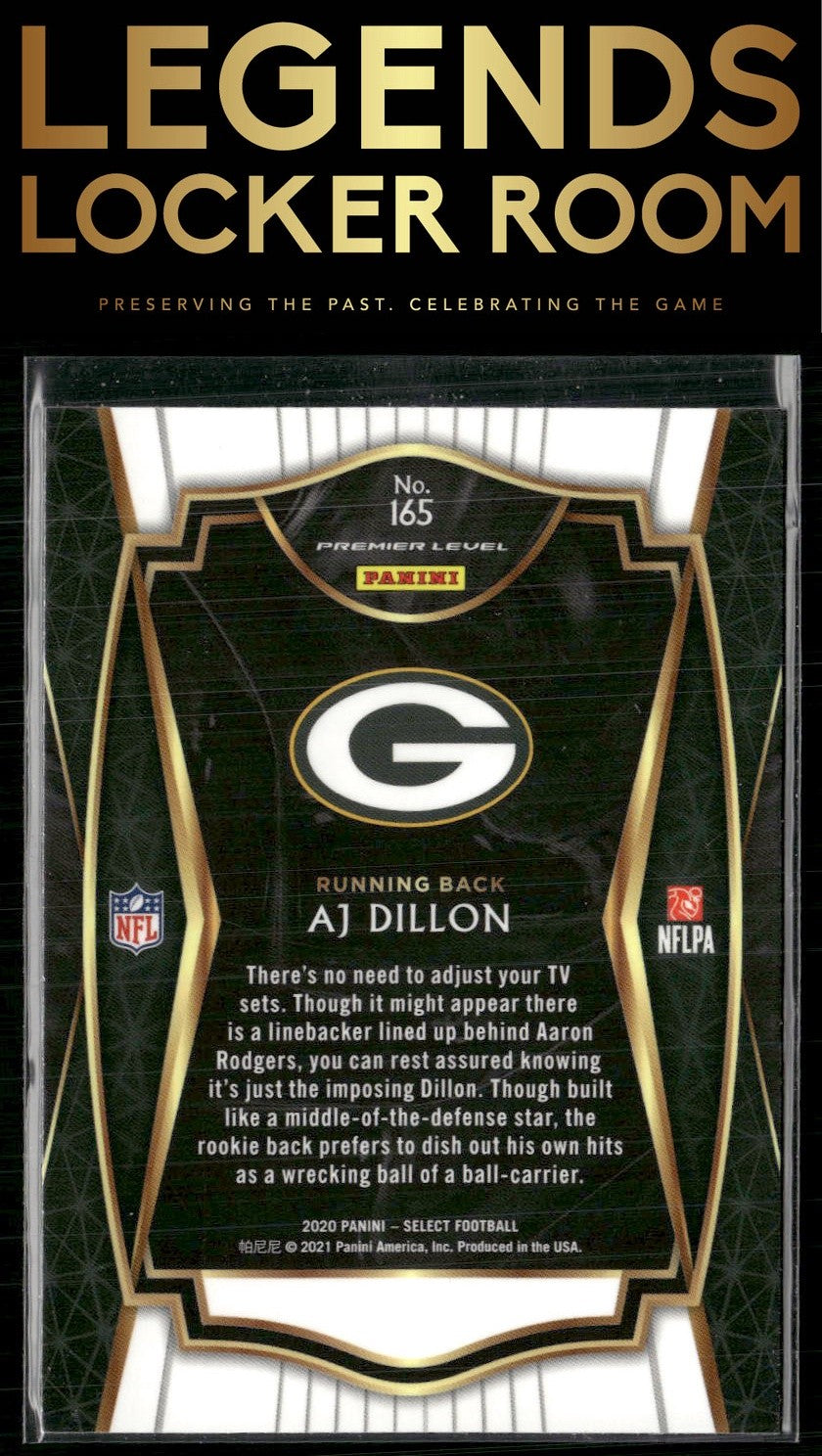 2020 Panini Select #165 AJ Dillon