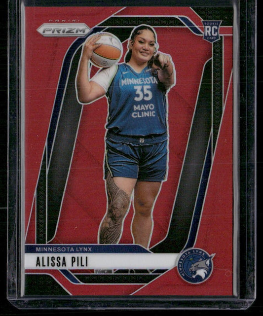 2024 Panini Prizm WNBA #150 Alissa Pili Red Prizms #/299