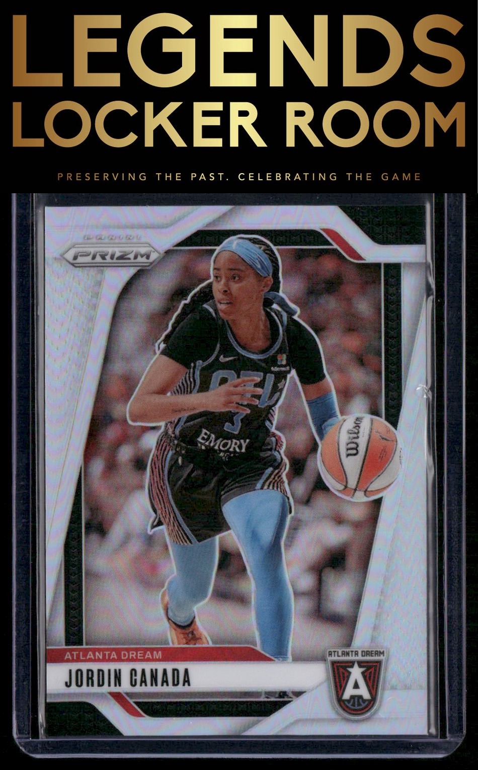 2024 Panini Prizm WNBA #91 Jordin Canada Silver Prizms