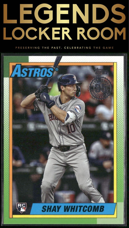 2025 Topps Shay Whitcomb 1990 Topps Baseball 35th Anniversary