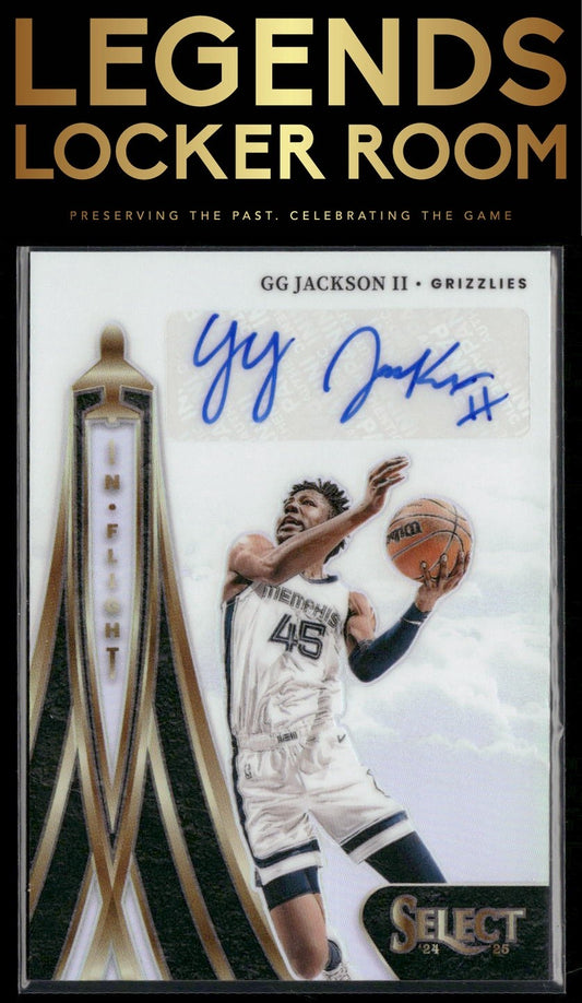 2024-25 Panini Select #IFS-GGJ JJ Jackson II In Flight Signature /249