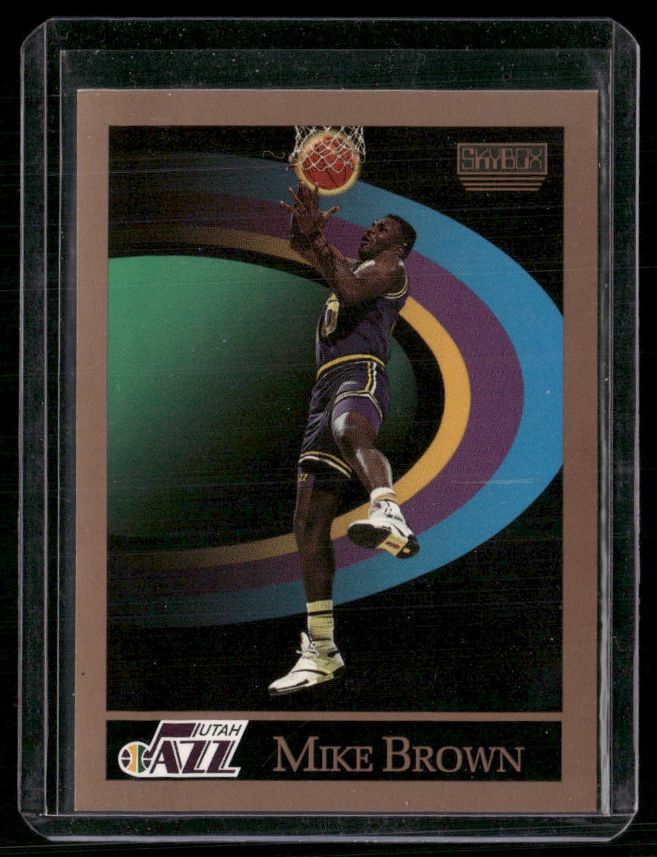 1990-91 SkyBox #275 Mike Brown