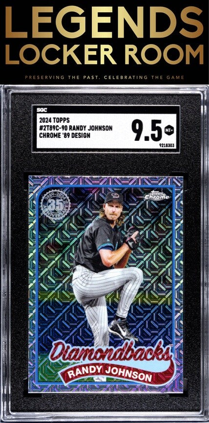 2024 Topps #2T89C-90 Randy Johnson Ch. '89 SGC 9.5