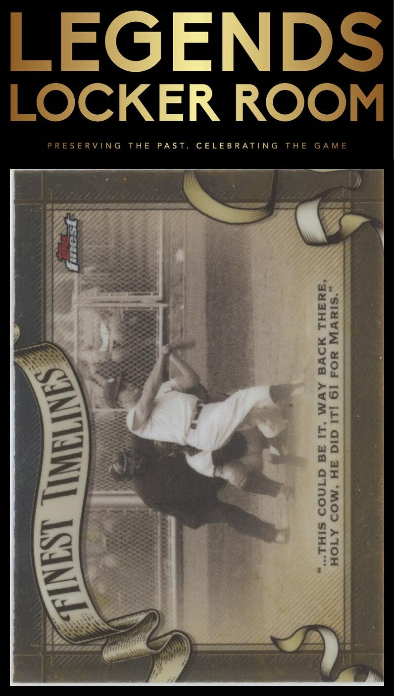 2024 Finest #FT-4 Roger Maris Finest Timeline