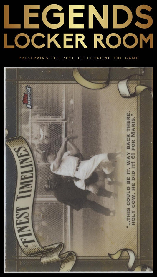 2024 Finest #FT-4 Roger Maris Finest Timeline