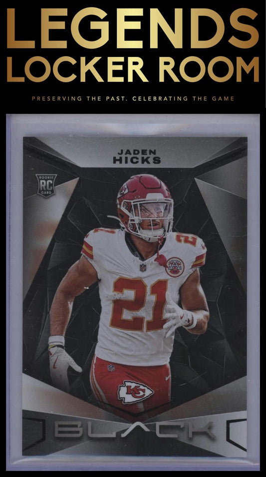 2024 Panini Black #136 Jaden Hicks
