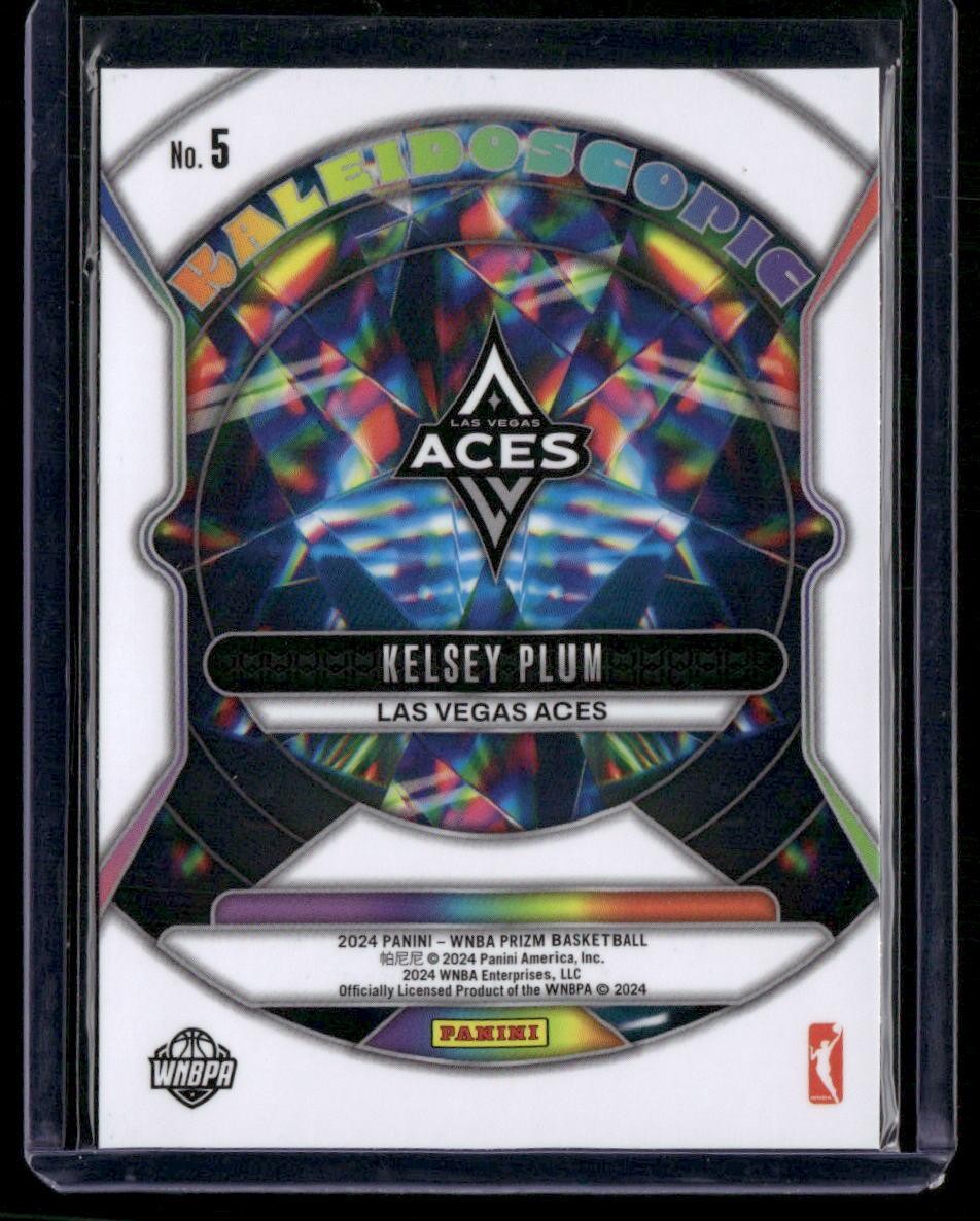 2024 Panini Prizm WNBA #5 Kelsey Plum Kaleidoscopic
