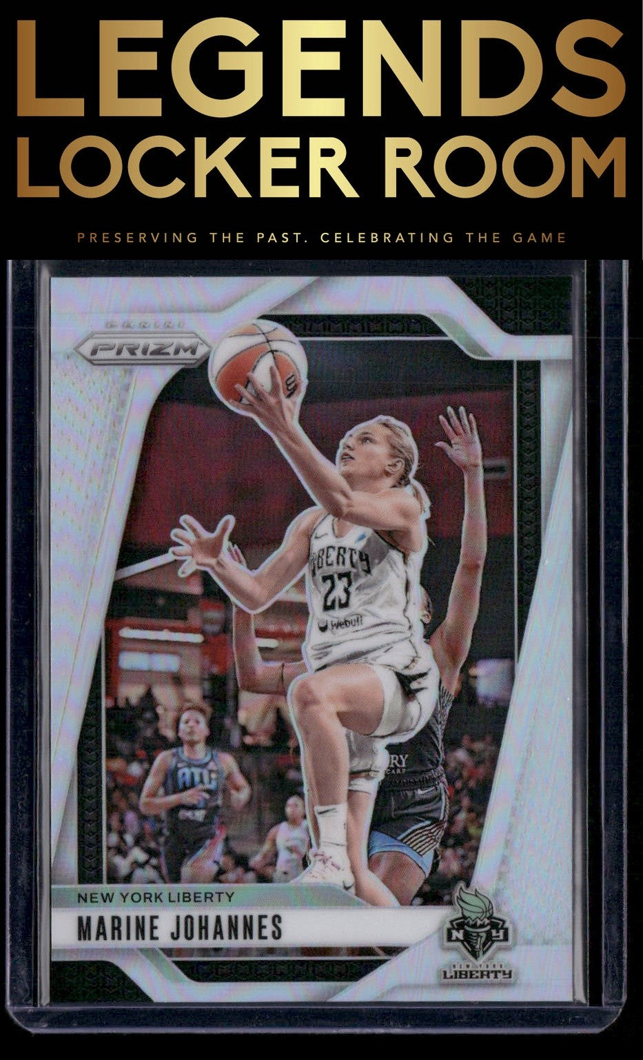 2024 Panini Prizm WNBA #41 Marine Johannes Silver Prizms