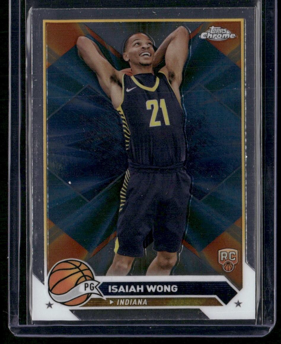 2023-24 Topps Chrome #80 Isaiah Wong