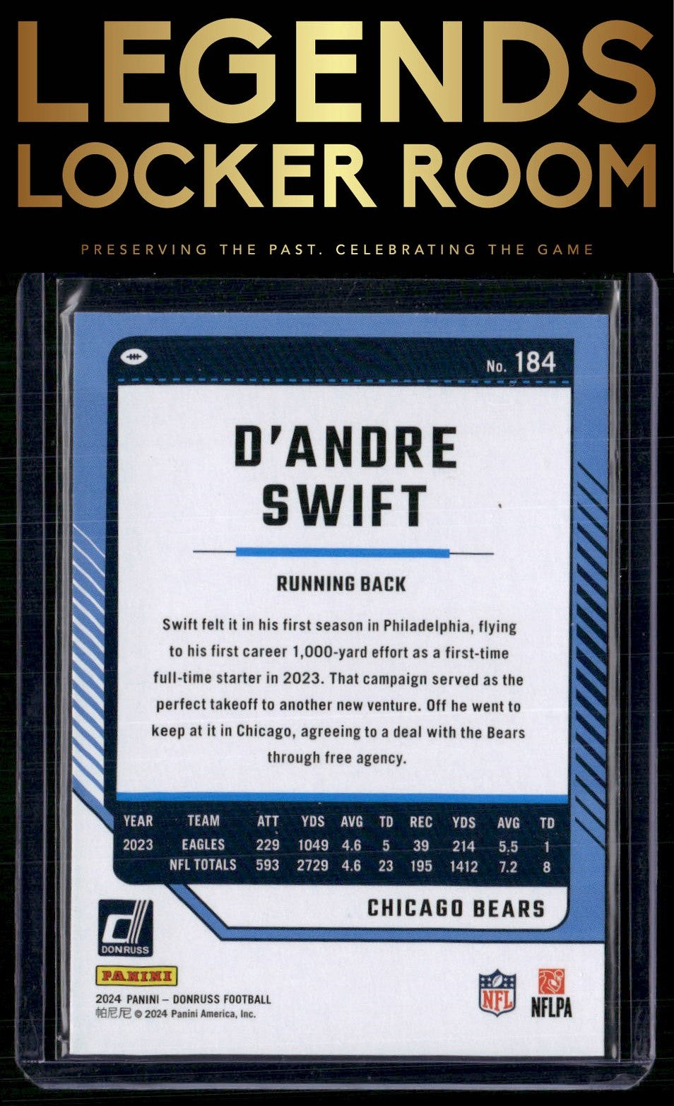 2024 Donruss #184 D'Andre Swift