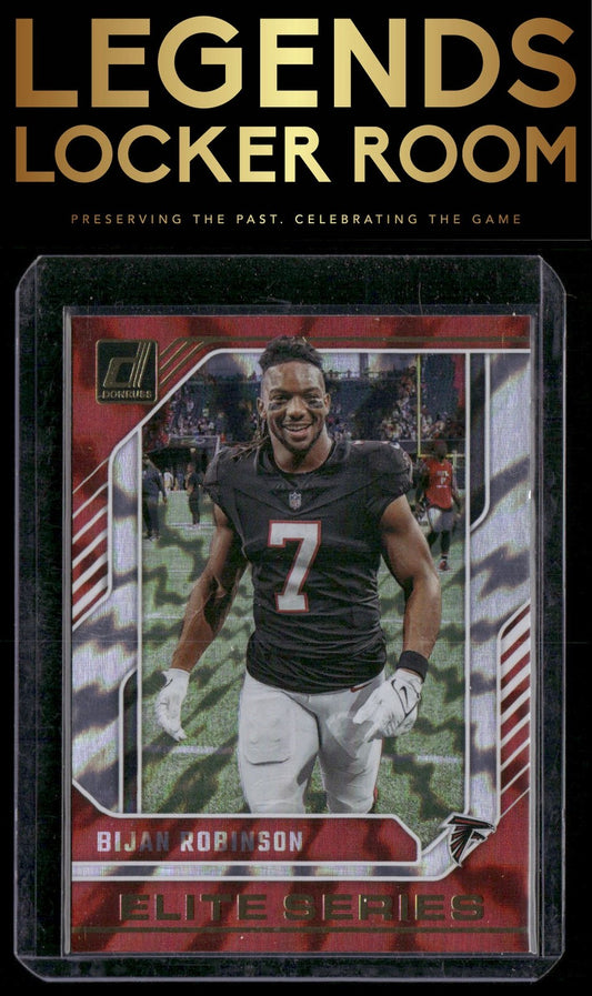 2024 Donruss #19 Bijan Robinson The Elite Series