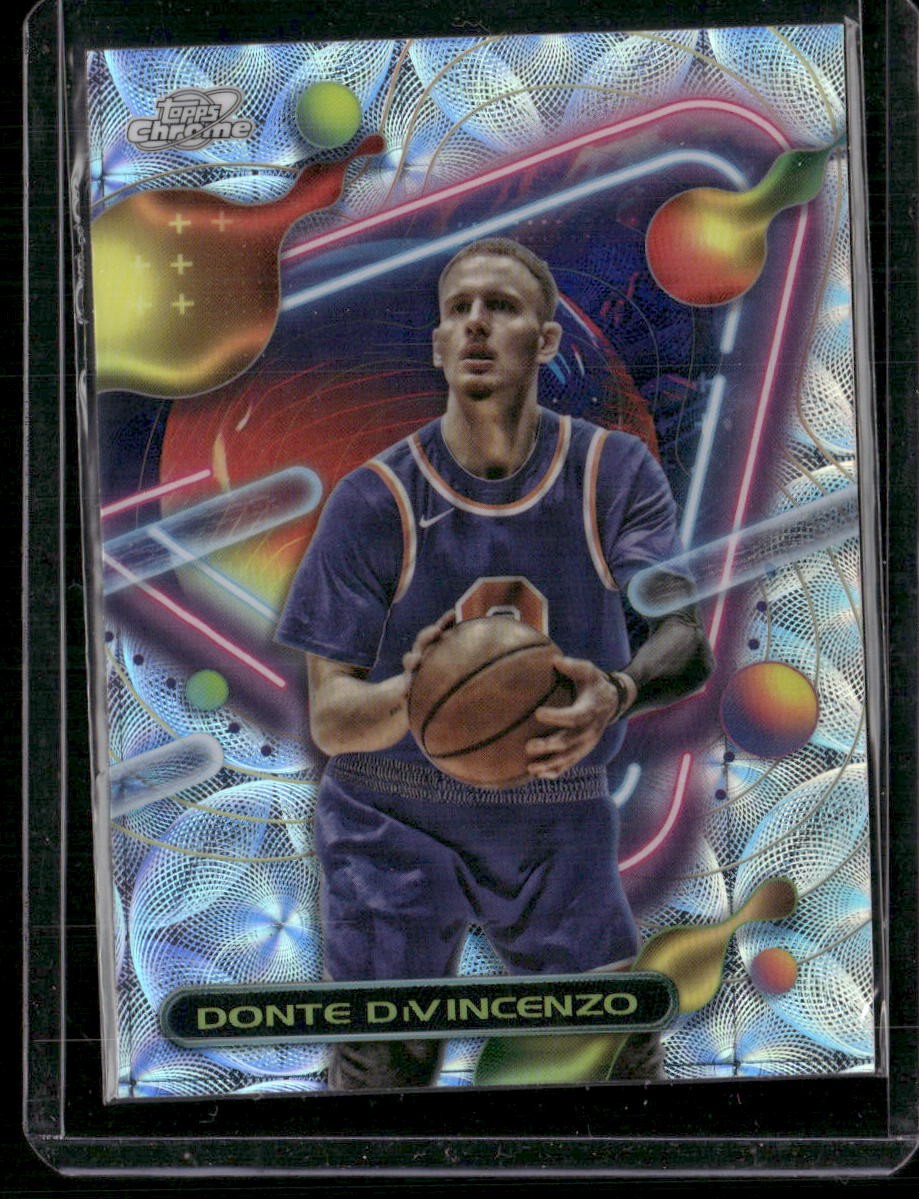 2023-24 Topps Chrome Cosmic #84 Donte DiVincenzo Nucleus Refractors