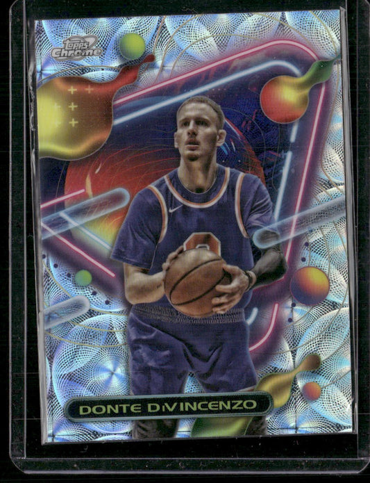 2023-24 Topps Chrome Cosmic #84 Donte DiVincenzo Nucleus Refractors