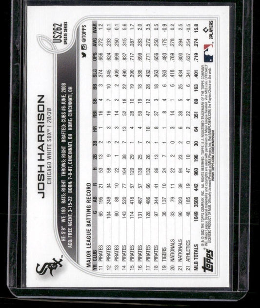 2022 Topps Update #US262 Josh Harrison