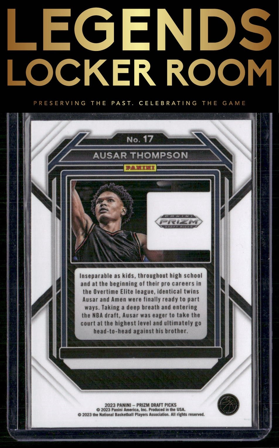 2023 Panini Prizm Draft Picks #17 Ausar Thompson